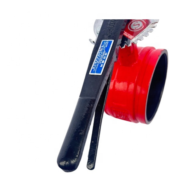 D81-16Q Handle groove butterfly valve