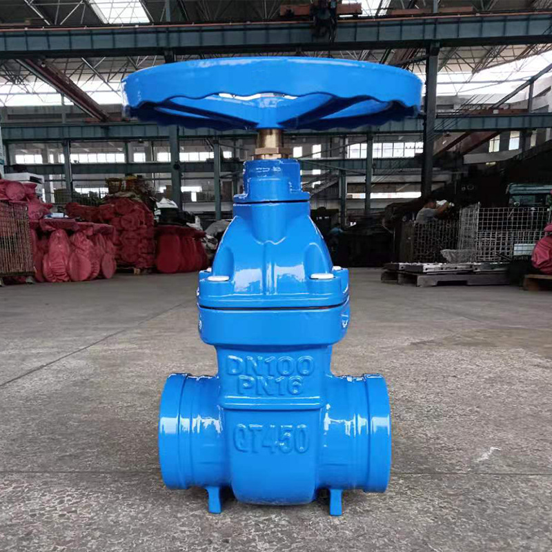 Hard seal concealed stem gate valve