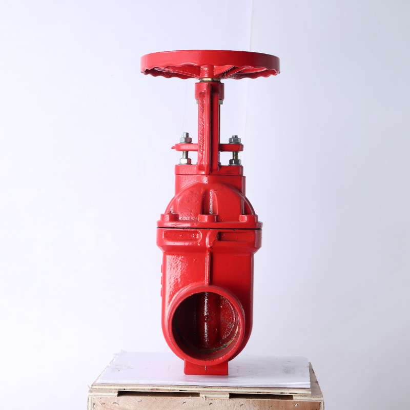 Rising stem hard seal groove gate valve